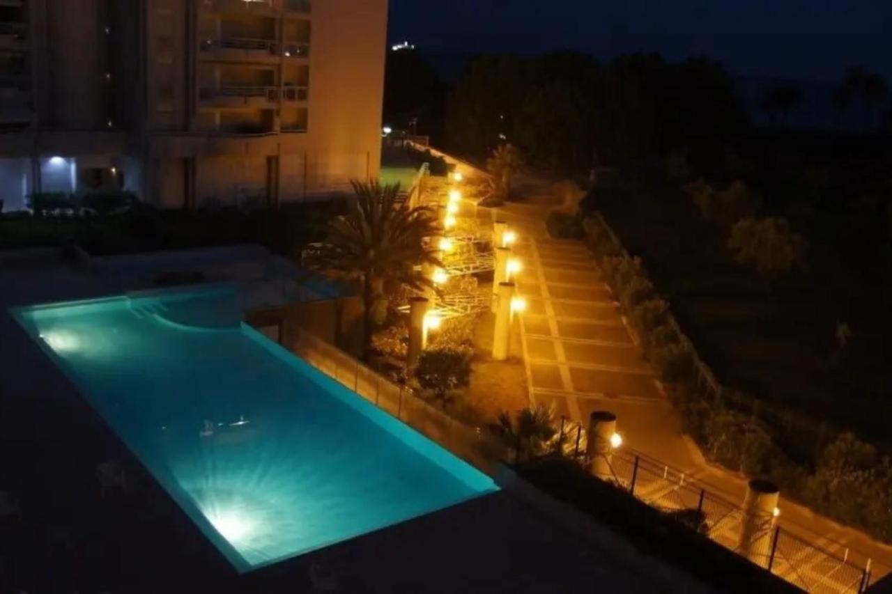 "T2 "Antibes Les Pins 3" Air Conditionned Sea View With Parking And Pool" Apartment ภายนอก รูปภาพ