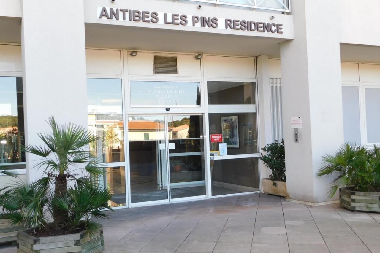 "T2 "Antibes Les Pins 3" Air Conditionned Sea View With Parking And Pool" Apartment ภายนอก รูปภาพ