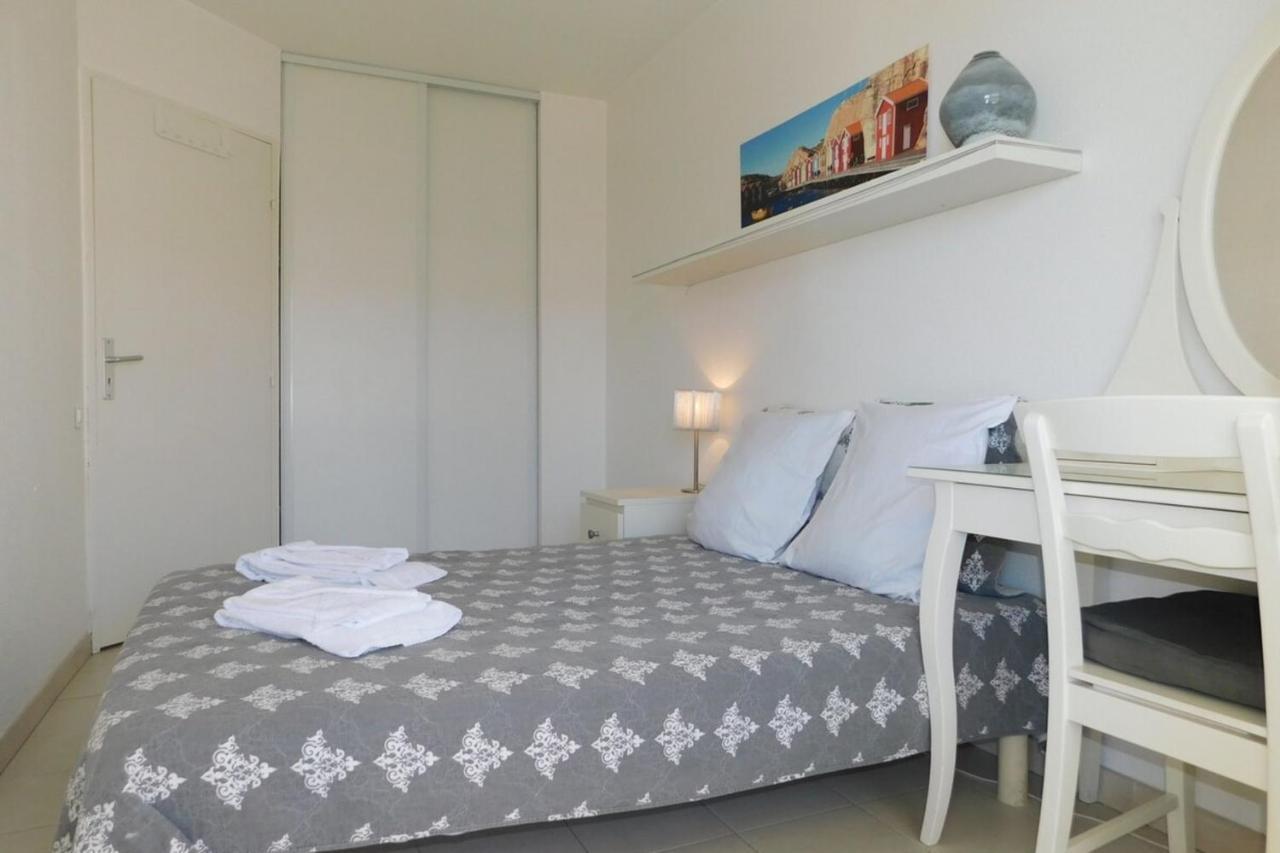 "T2 "Antibes Les Pins 3" Air Conditionned Sea View With Parking And Pool" Apartment ภายนอก รูปภาพ